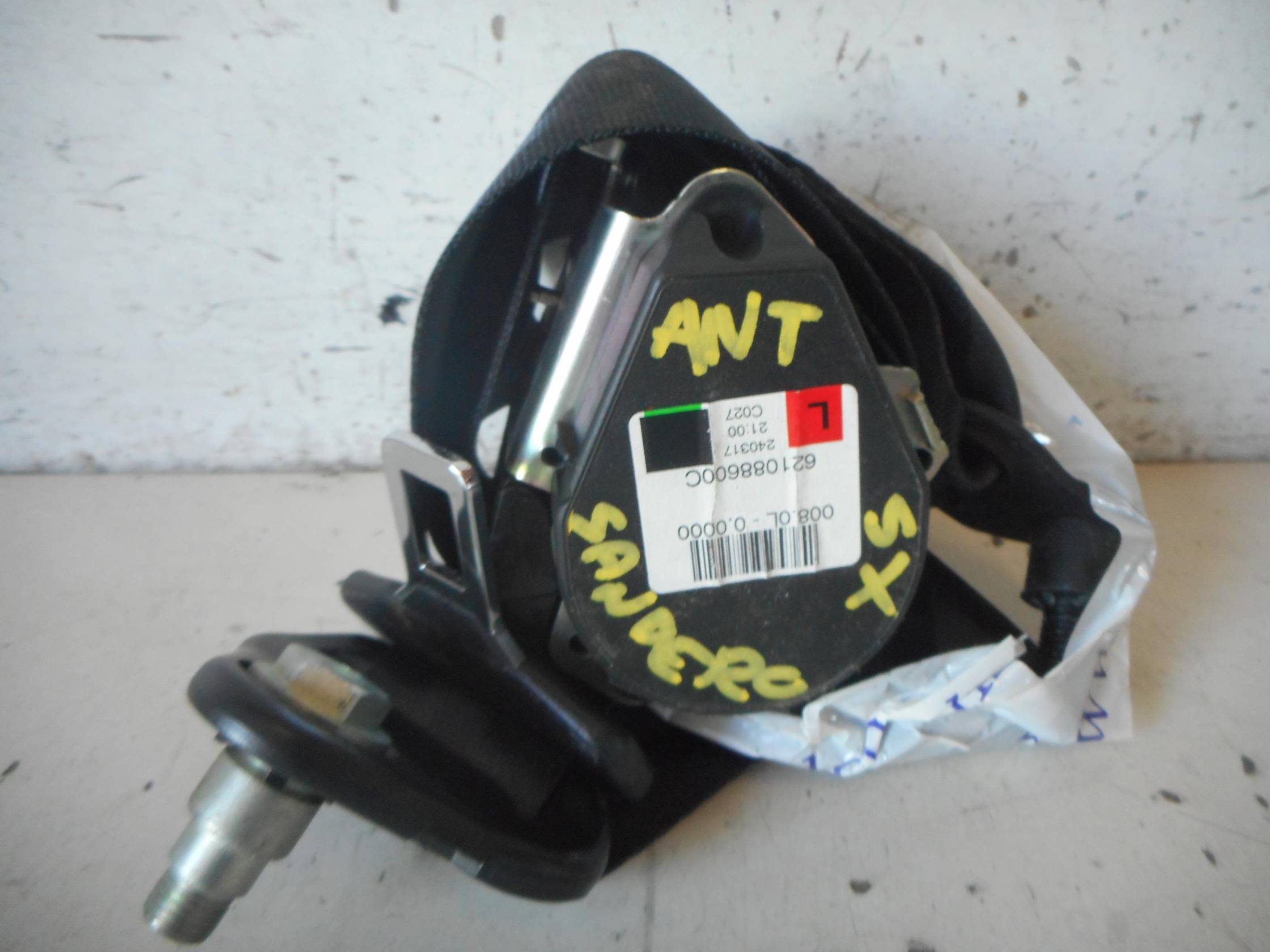 Cintura di sicurezza post. dx.